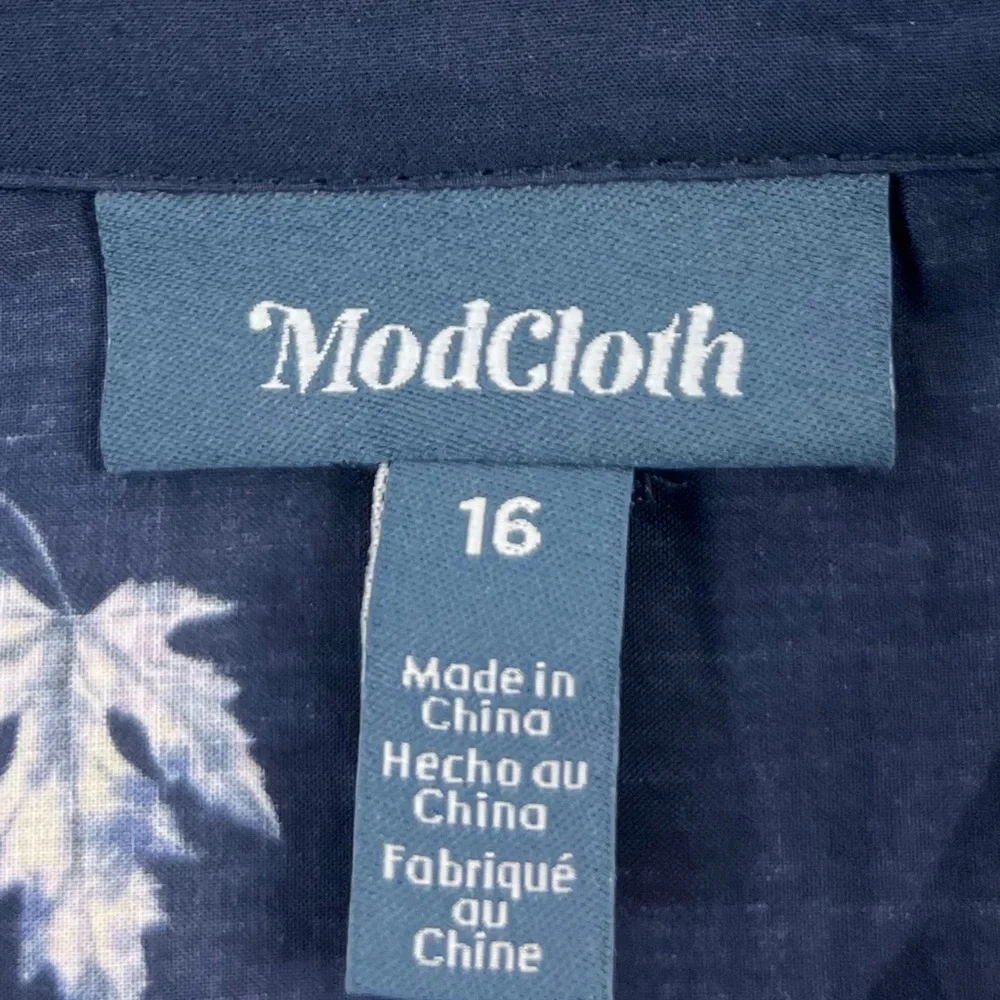 ModCloth Womens 16 Dress Can't Be Leaf I'm Fallin' For You Fit and Flare NWT - Picture 10 of 13